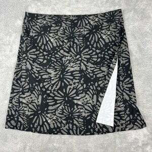 RipSkirt Hawaii Maui Medium Floral Mini Wrap Skirt Tropical Vacation Beach